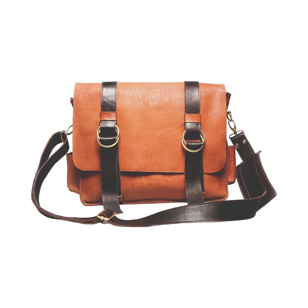 Messenger Bag on White background